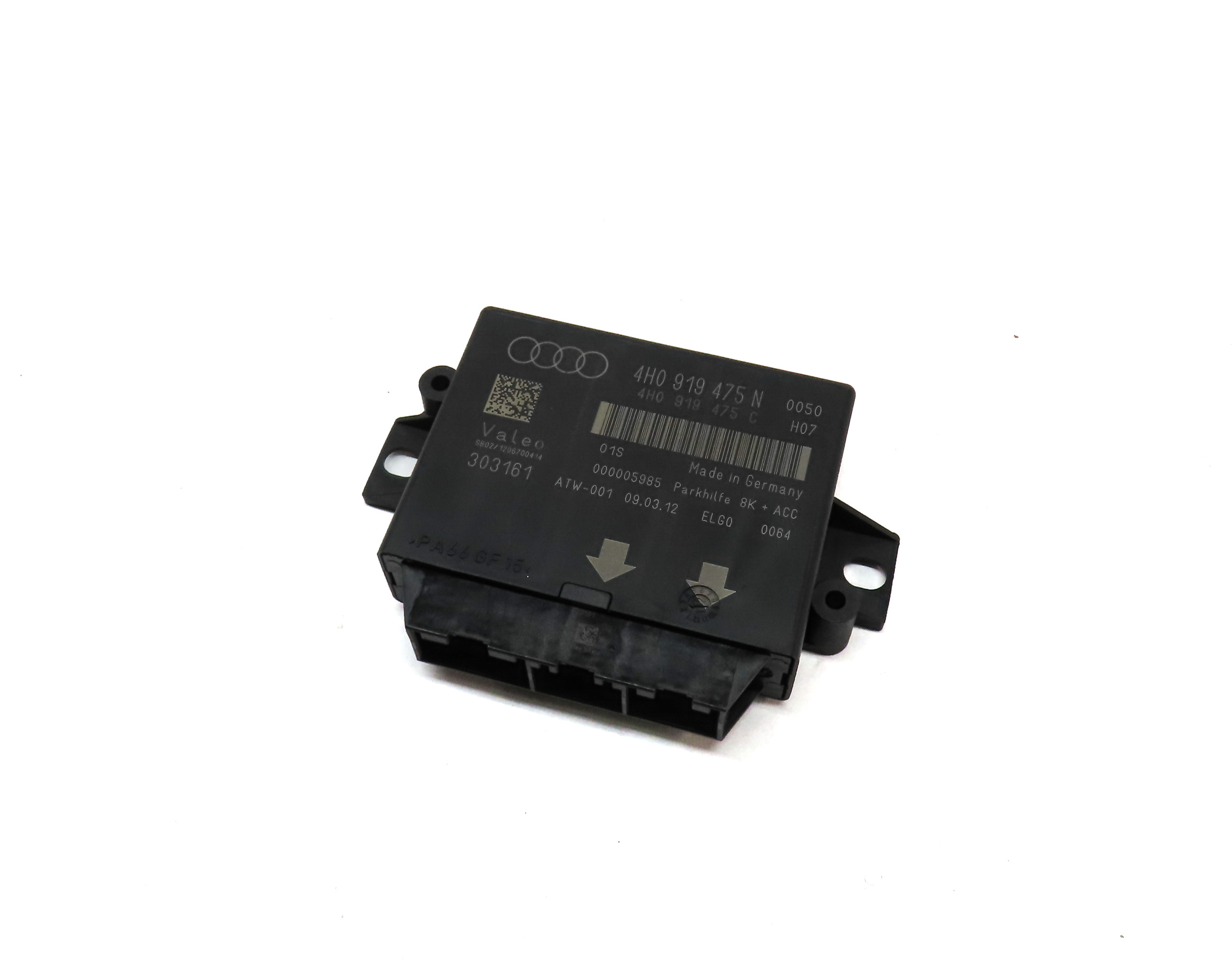 2012 AUDI A6 A7 (C7) PDC PARK ASSIST PARK DISTANCE SENSOR CONTROL MODULE — exact item pictured
